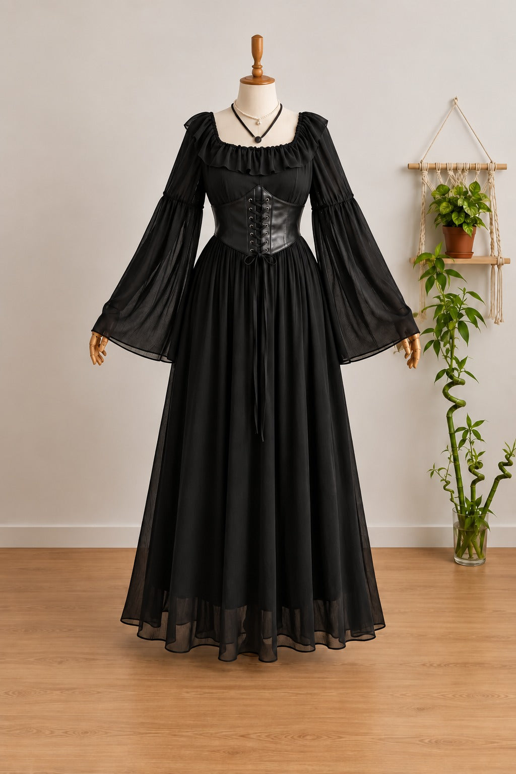 The Shadow Spell - Black - Full dress