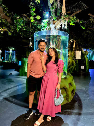 VEER PINKISH FROCK