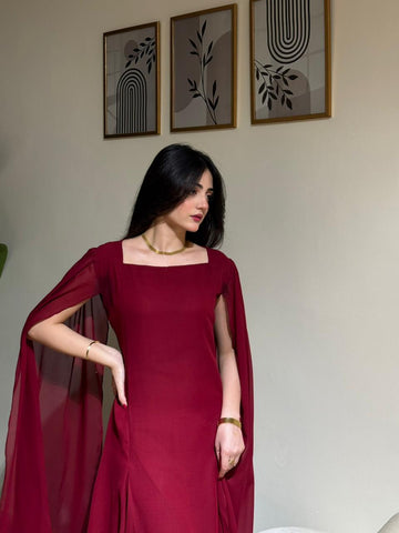 Beryl Cape Frock