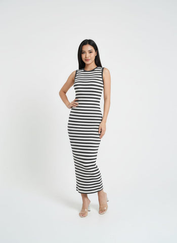 Sleek Stripe Bodycon