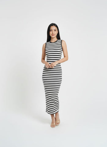 Sleek Stripe Bodycon