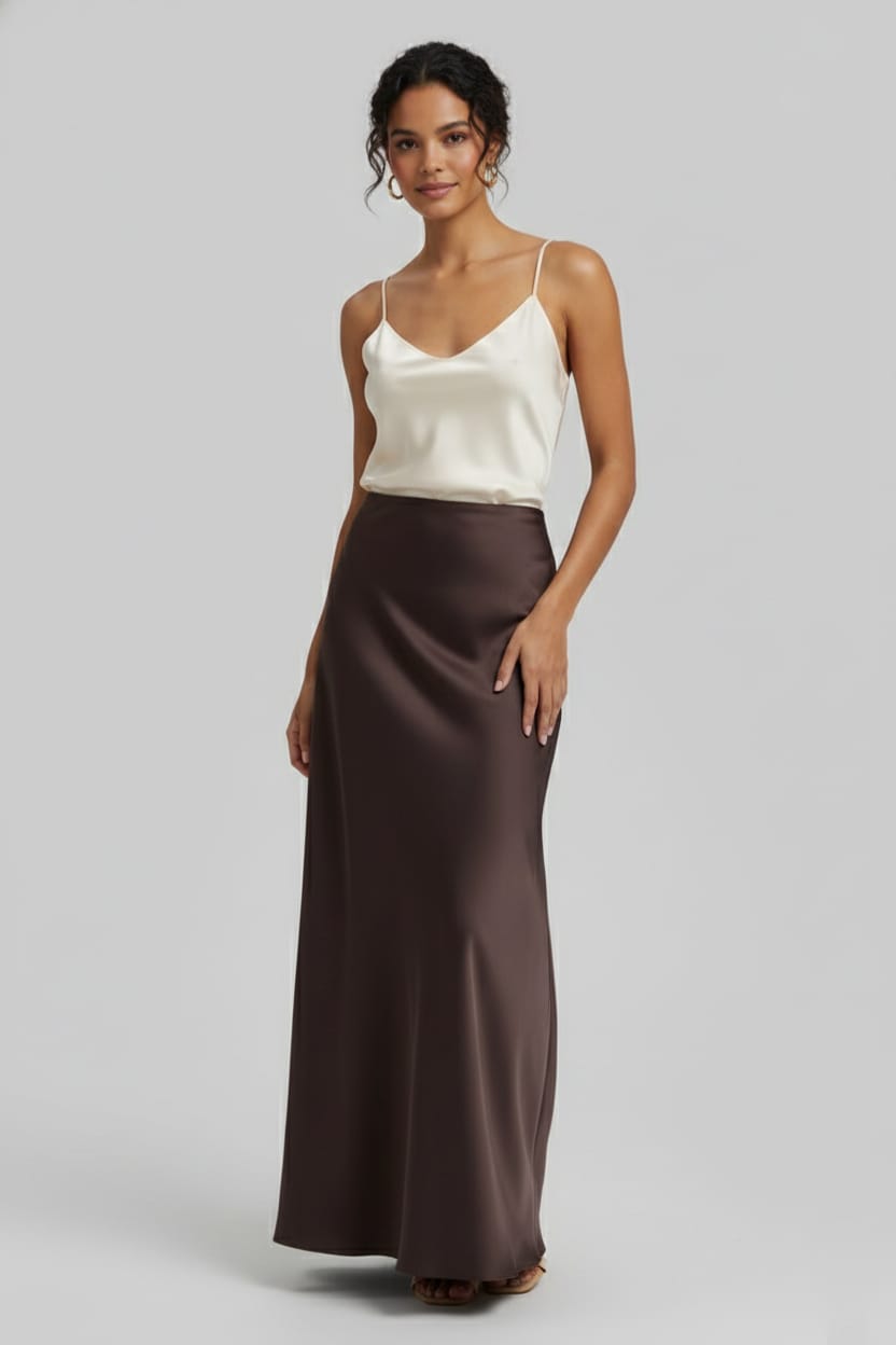 Satin Whisper Skirt