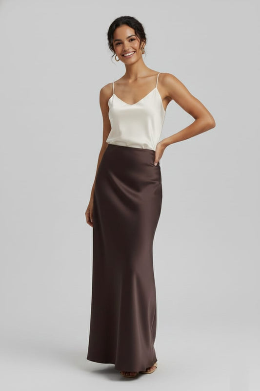 Satin Whisper Skirt