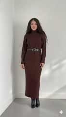 Frostline Belted Bodycon