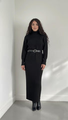 Frostline Belted Bodycon