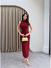 OCEAN DRAPE BODYCON