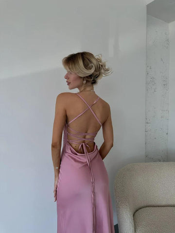 LUSTROUS LUXE SILK BODYCON