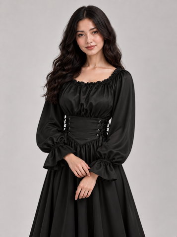 Victorian Shadow Gown
