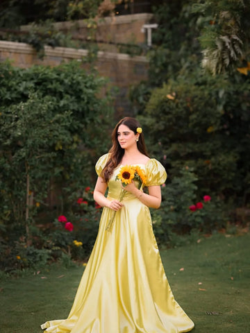 Sunset Flair Gown official Facebook shoot 7