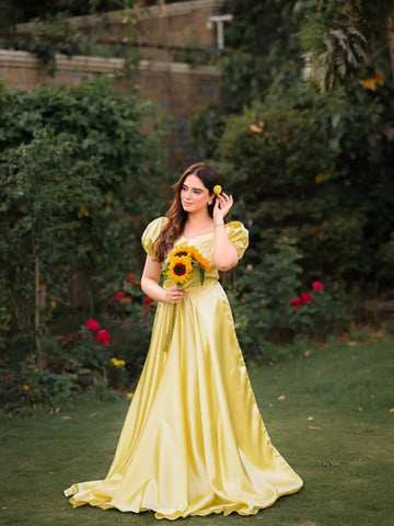 Sunset Flair Gown official Facebook shoot 8